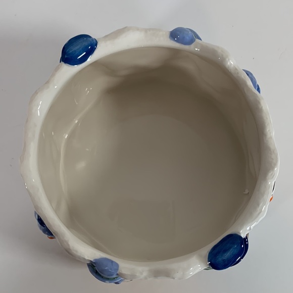 St. Nicholas Square Button Up Holiday Snowman Dip Mix Set Ceramic Bowl Spreader - Picture 6 of 13